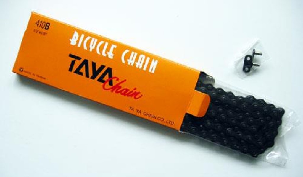 Цепь Taya EL410 1/2" x 1/8" 104 лан, E-BIKE черный 2
