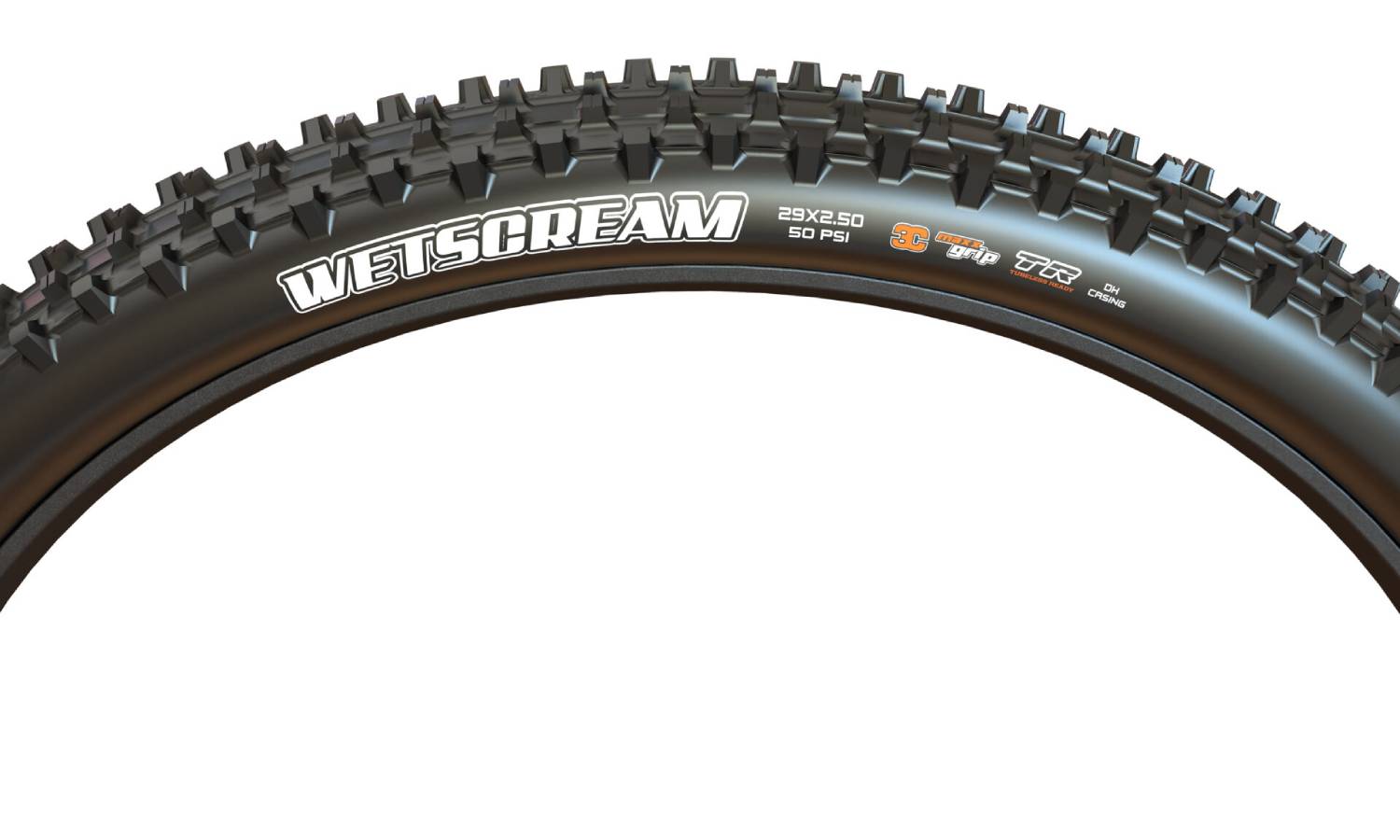 Фотография Покрышка Maxxis WETSCREAM 29X2.50 TPI-60X2 Foldable 3CG/DH/TR 2