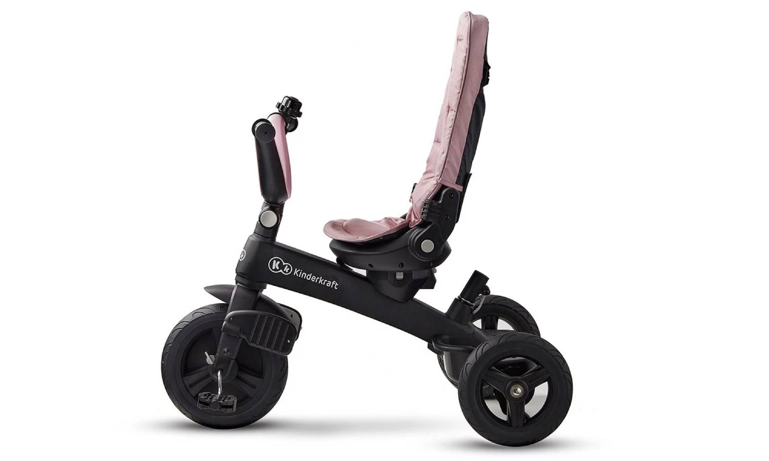 Фотографія Триколісний велосипед Kinderkraft Easytwist Mauvelous Pink 11