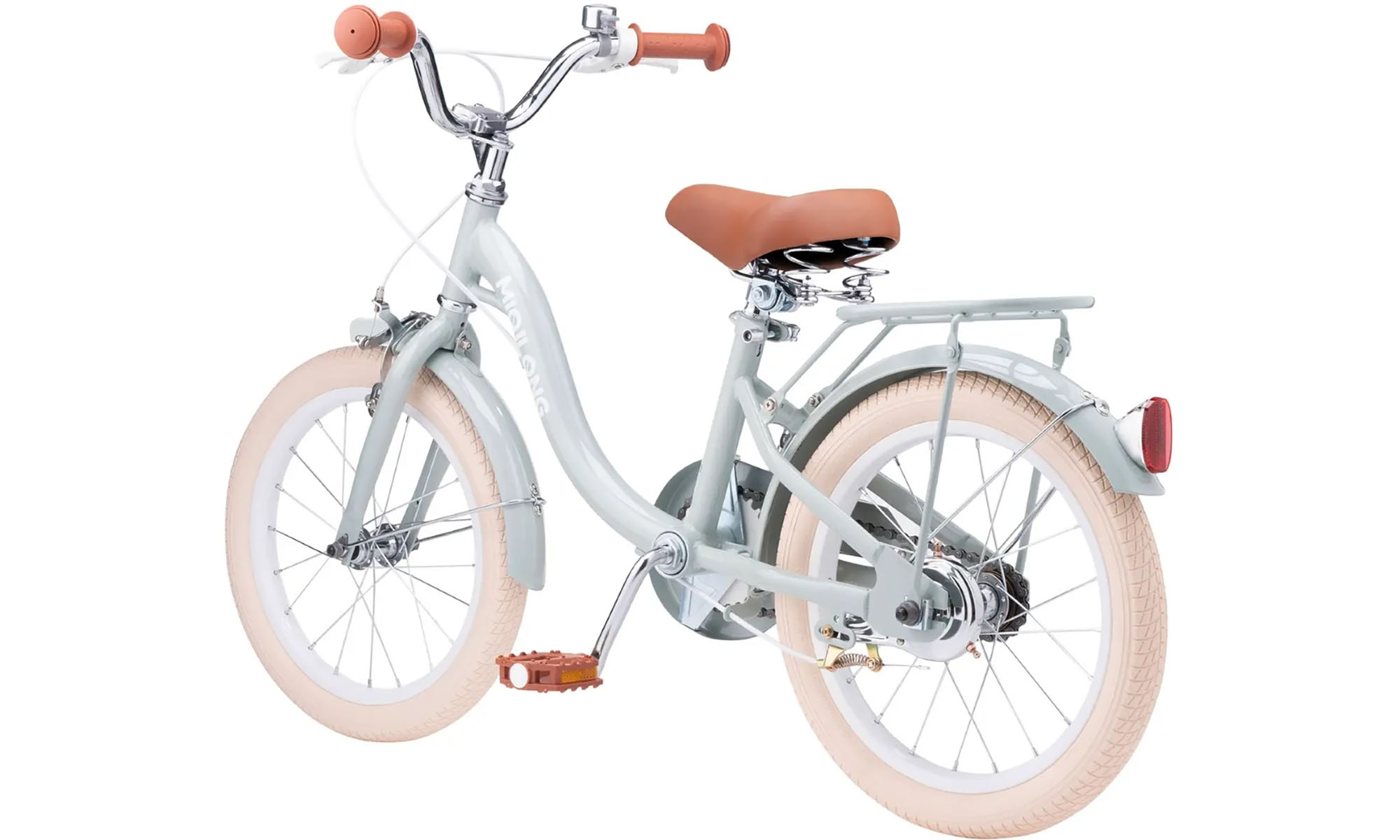 Детский велосипед Miqilong LS 16", One size, 2025, оливковый 2