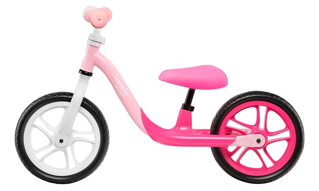 Беговел Lionelo ALEX BUBBLEGUM розовый 4