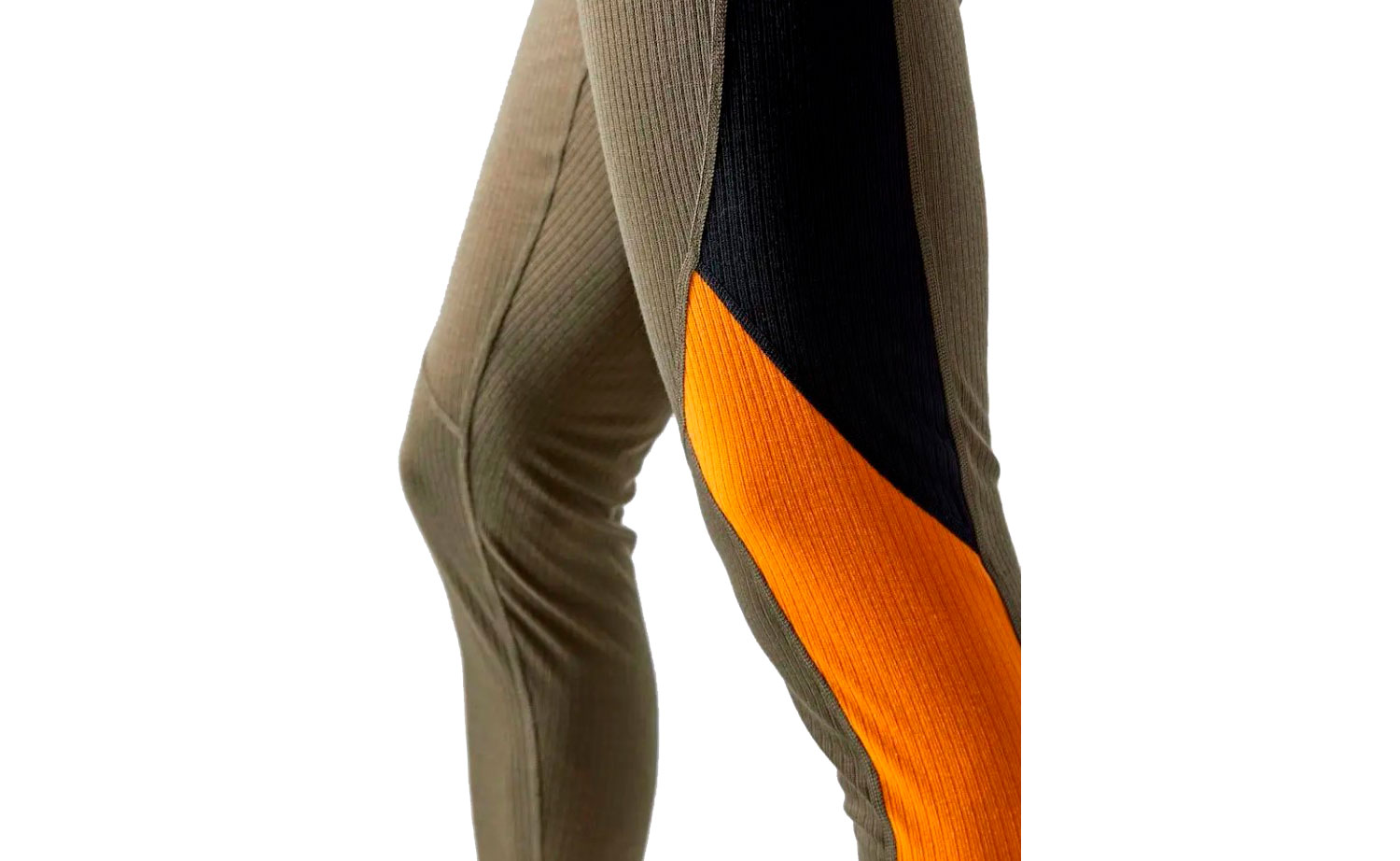 Фотография Термоштаны Craft BASELAYER BOTTOM мужской, размер S, сезон AW 22, DARK OLIVE 5