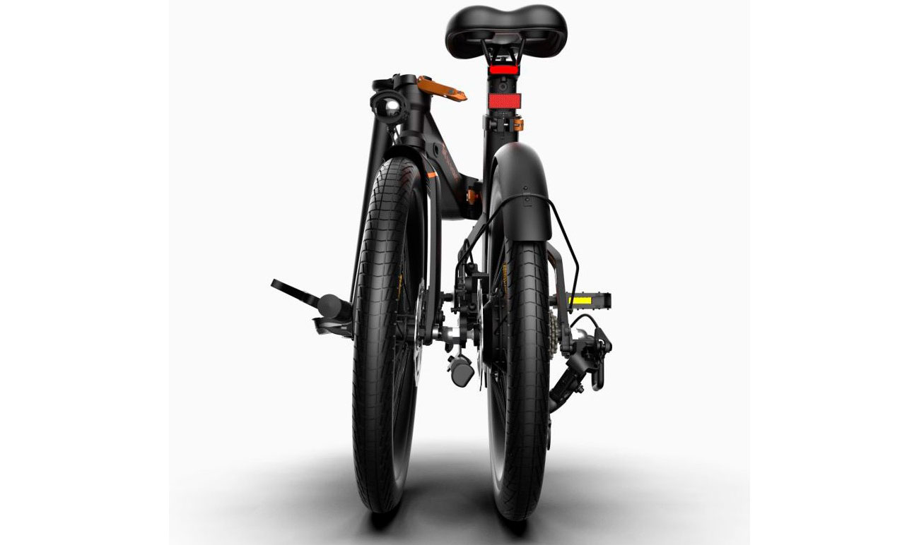 Електровелосипед Kugoo Kirin V2 (250 Вт, 7,5 Ah, 36 В), 20", чорний 15
