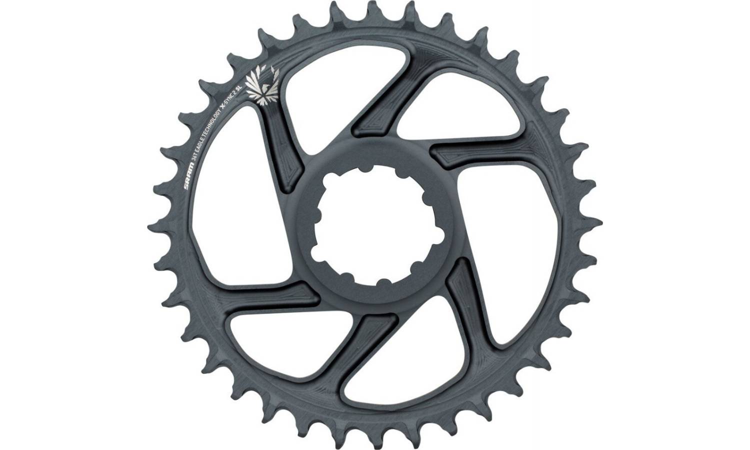 Фотография Звезда SRAM X-SYNC 2 SL 36T Direct Mount 6mm Offset Eagle Lunar Grey