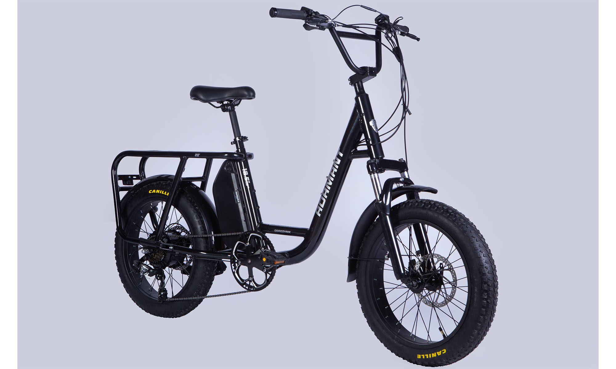 Велосипед с электроприводом Dorozhnik eADAMANT DD FR 20", размер M, рама-18,5", 48B, 17.5А*ч, 500Вт, год 2025, черный 2 Велосипед с электроприводом Dorozhnik eADAMANT DD FR 20", размер M, рама-18,5", 48B, 17.5А*ч, 500Вт, год 2025, черный 2