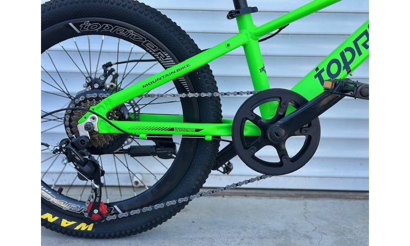 Велосипед Toprider Thunder 20" рама 12" зеленый 2