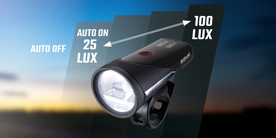 Фонарь Sigma Sport Aura 100/Blaze Link K-Set 4