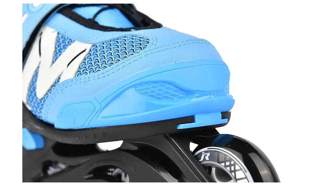 Ролики Micro NEW Shaper blue-white размер 37-40 3