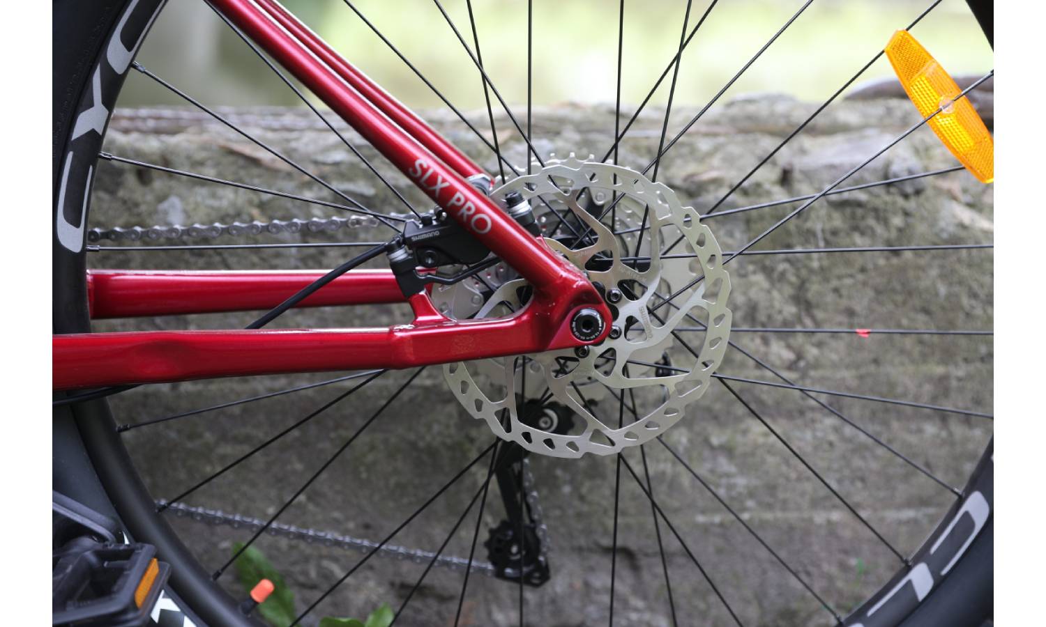 Велосипед Cyclone SLX PRO Trail 29" 2021, розмір S, червоний 5