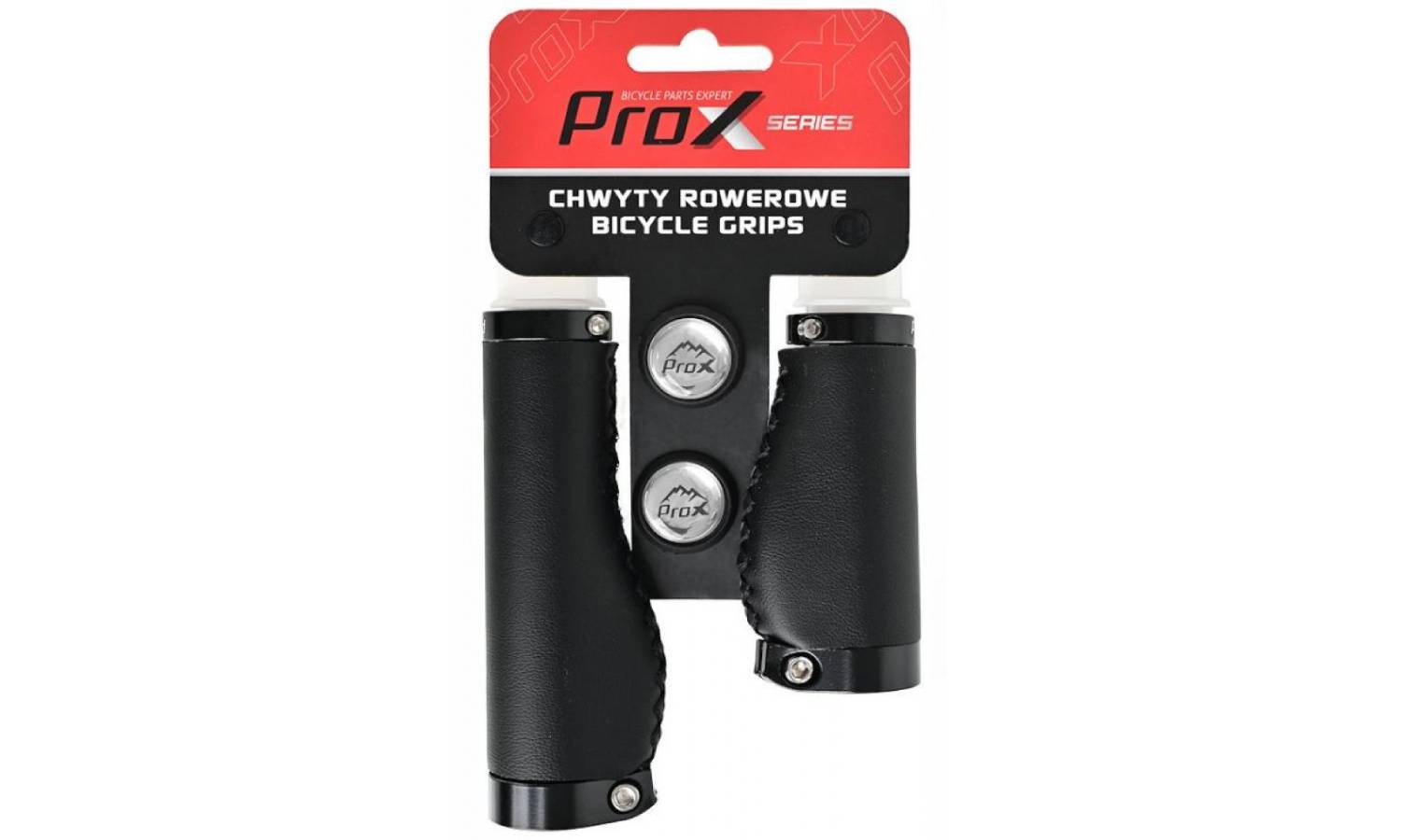 Фотография Грипсы ProX GP-451 Lock 130/92 мм эко-кожа черный 2