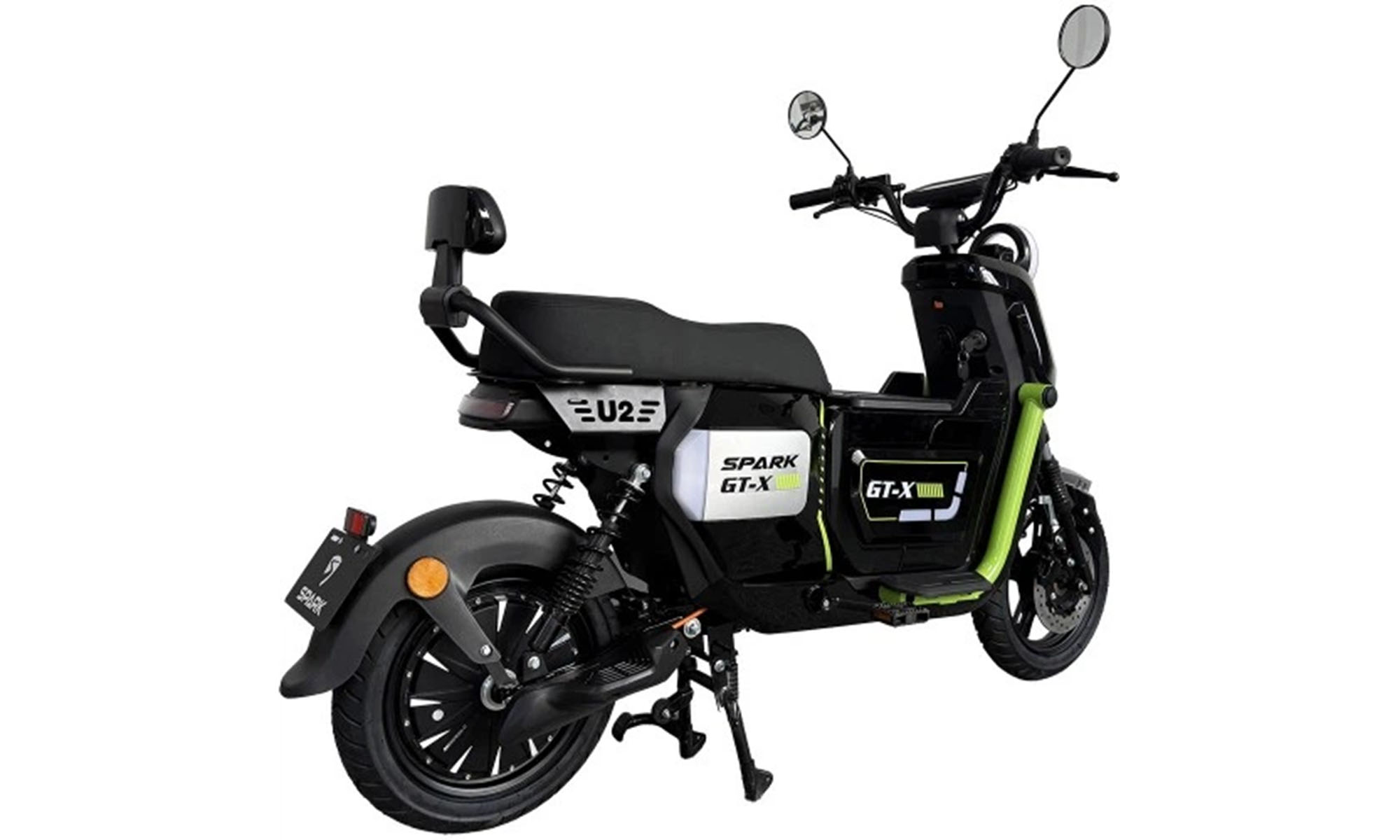 Велосипед с электромотором SPARK GT-X 12", рама 16", 72V/1500W/20Ah LiFePO4, чёрный 2 Велосипед с электромотором SPARK GT-X 12", рама 16", 72V/1500W/20Ah LiFePO4, чёрный 2