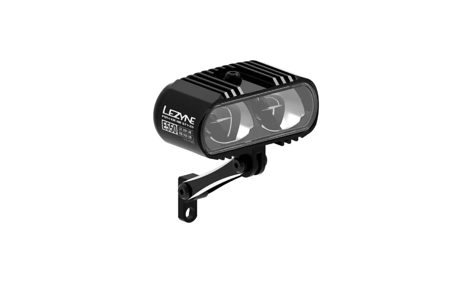 Переднє світло для електровелосипеда Lezyne EBIKE POWER HB STVZO E550 Чорний 550 люменів Y15 2 Переднє світло для електровелосипеда Lezyne EBIKE POWER HB STVZO E550 Чорний 550 люменів Y15 2