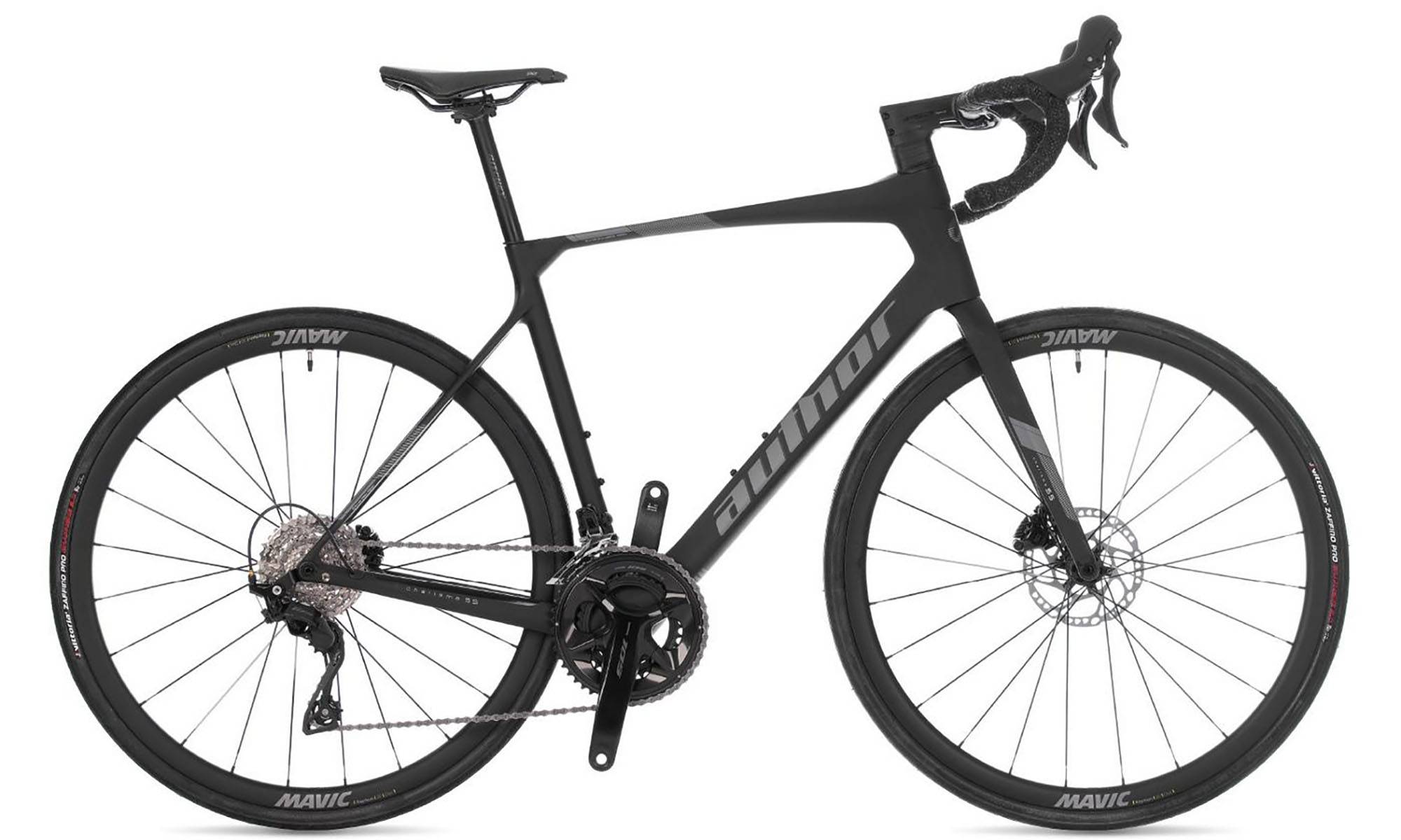 Велосипед AUTHOR CHARISMA 55, 28" (700c), размер S, рама 48 см, год 2026, Черный матовый 