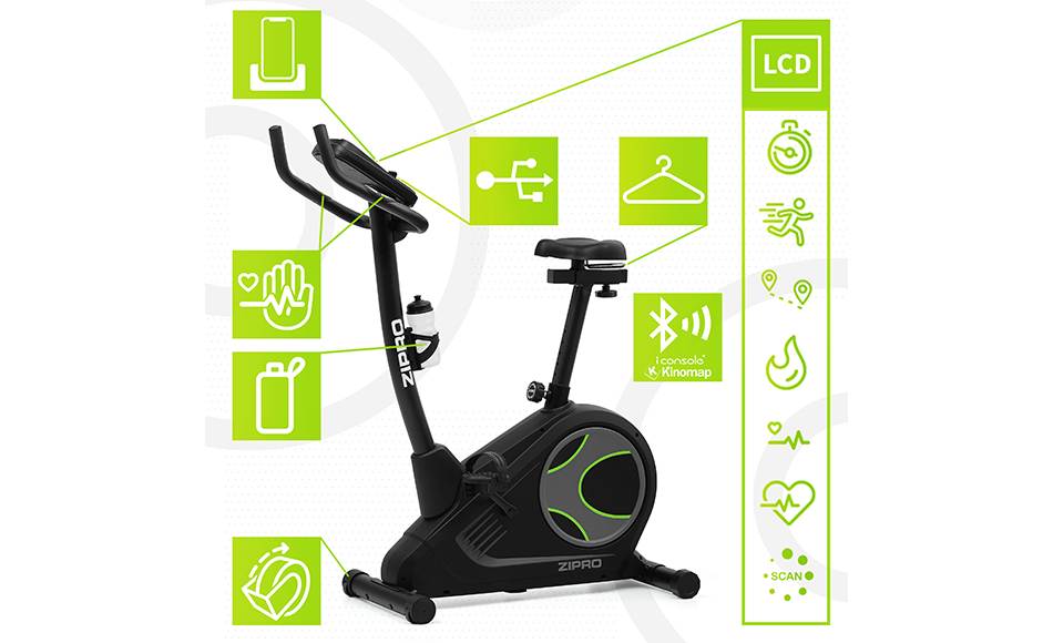Велотренажер электромагнитный Zipro Flame 2 Велотренажер электромагнитный Zipro Flame 2