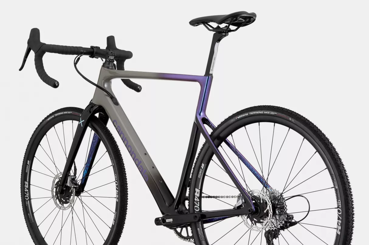 Велосипед Cannondale SUPERSIX EVO CX 28" розмір М, рама 54см 2023 Чорно-сірий 5