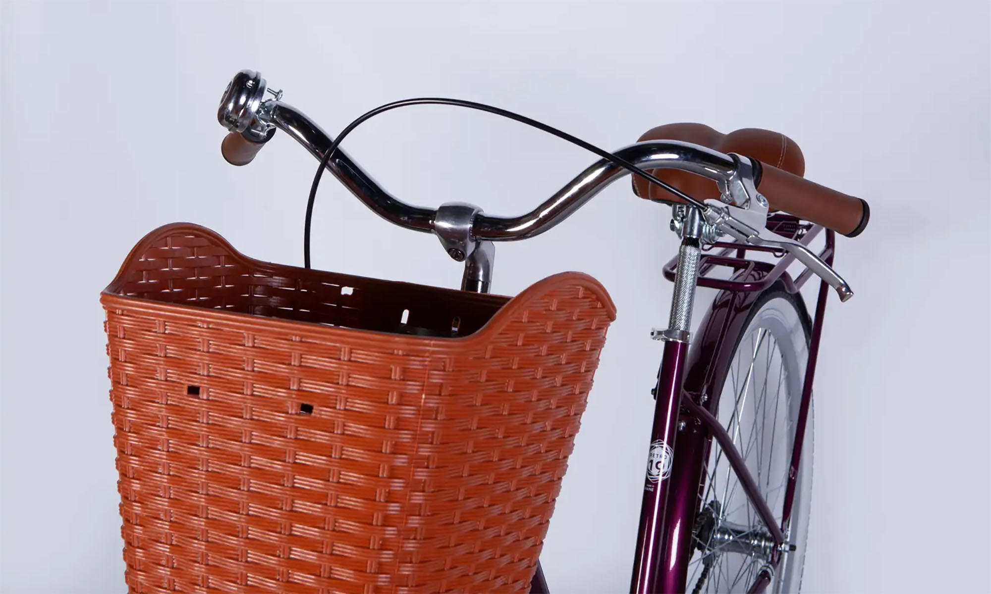 Велосипед Dorozhnik RETRO Velosteel 28", розмір L, рама-19", рік 2026, малиновий 3