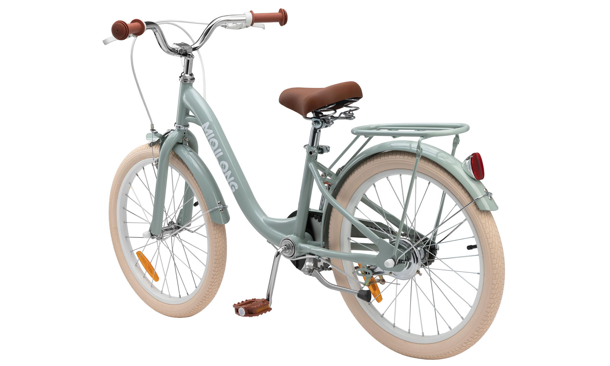 Детский велосипед Miqilong LS 20", One size, 2025, оливковый 4