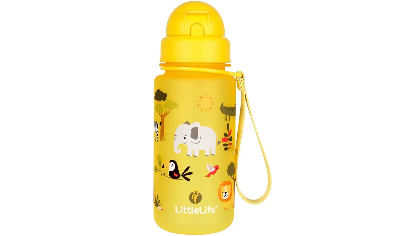 Фотография Фляга детская Little Life Water Bottle 0.4 L safari