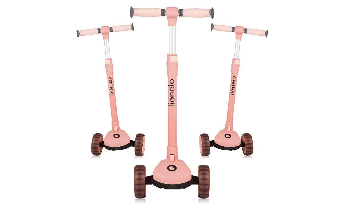 Детский самокат Lionelo FRANKY PINK ROSE 5 Детский самокат Lionelo FRANKY PINK ROSE 5