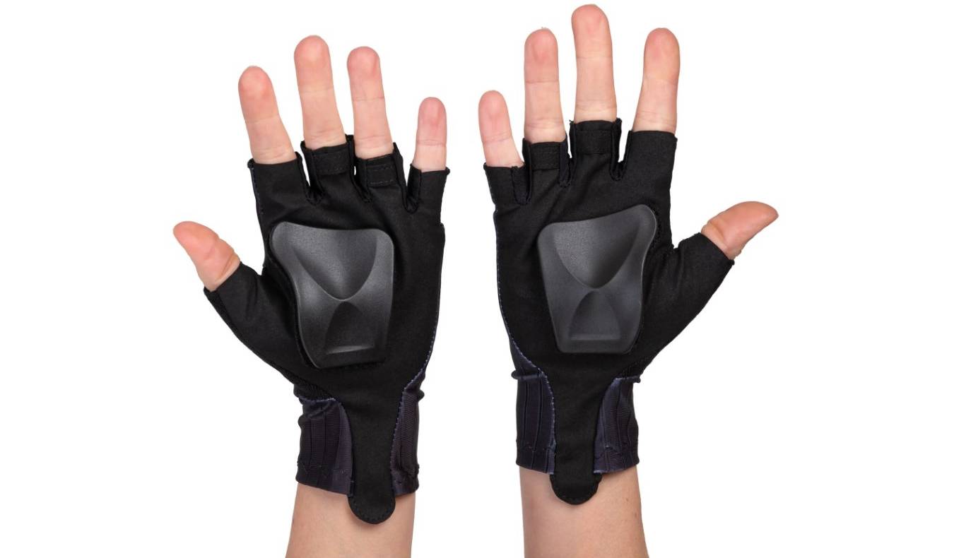 Перчатки для роликов POWERSLIDE Race Pro Glove размер L черно-синий 4