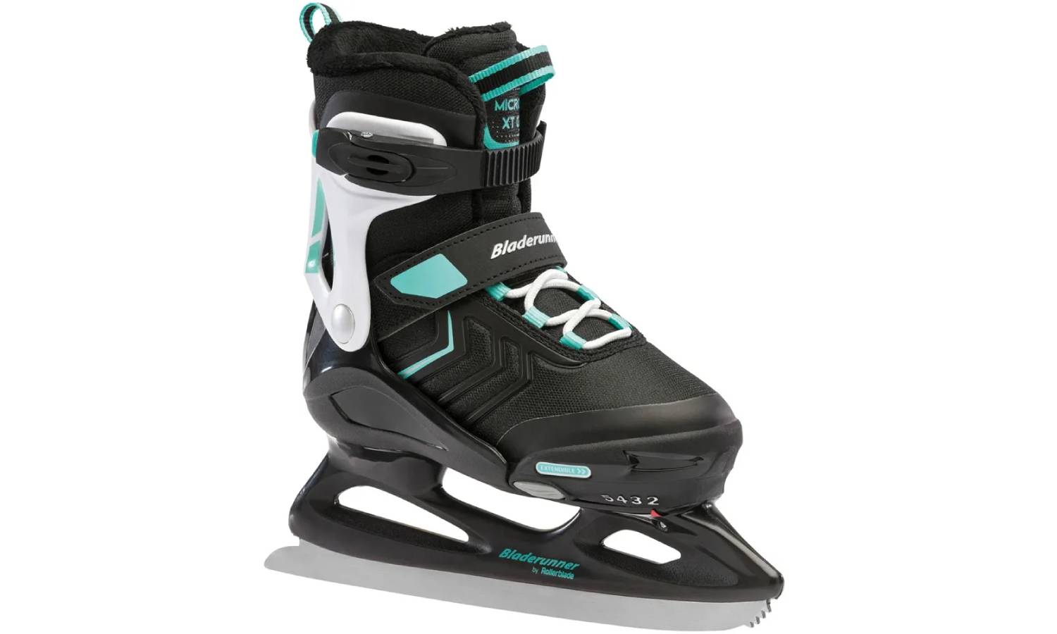 Фотографія Льодові ковзани Bladerunner Micro XT Ice G black-light teal розмір 29-33 