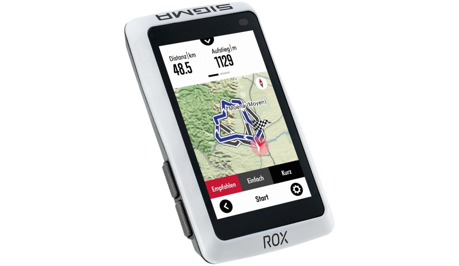 Велокомп'ютер Sigma Sport ROX 12.1 EVO white 5