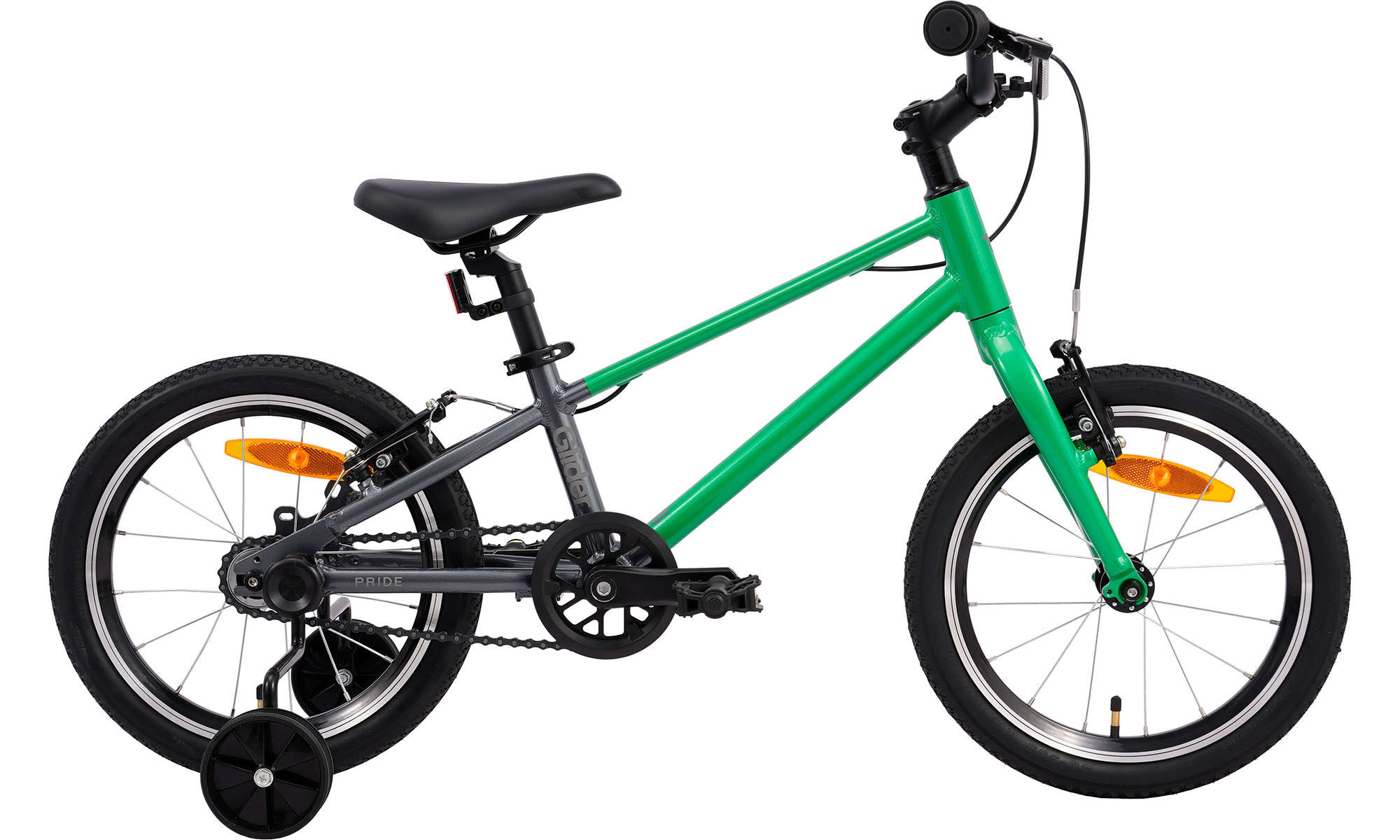 Велосипед Pride GLIDER 16, 16", размер One Size, год 2026, красный Велосипед Pride GLIDER 16, 16", размер One Size, год 2026, красный