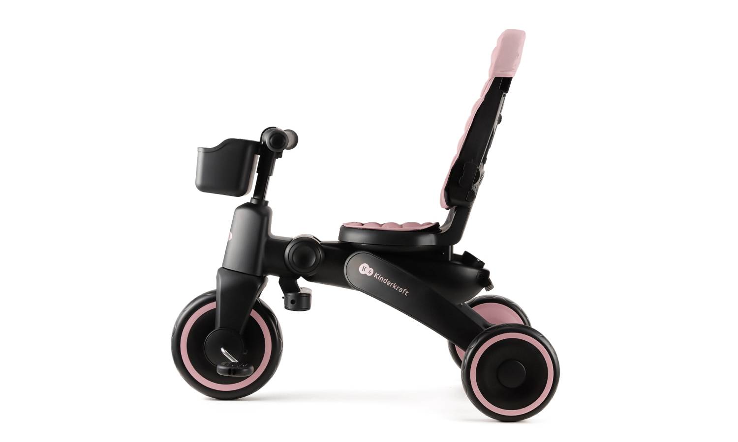 Трехколесный велосипед Kinderkraft Jazz 2 розовый 7 Трехколесный велосипед Kinderkraft Jazz 2 розовый 7