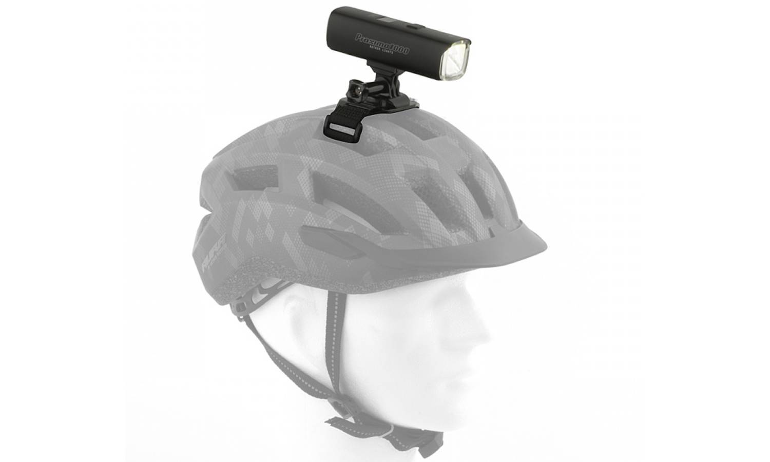 Фонарь передний Author PROXIMA 1000 lm/HB 22-38 mm USB Alloy, черный 2