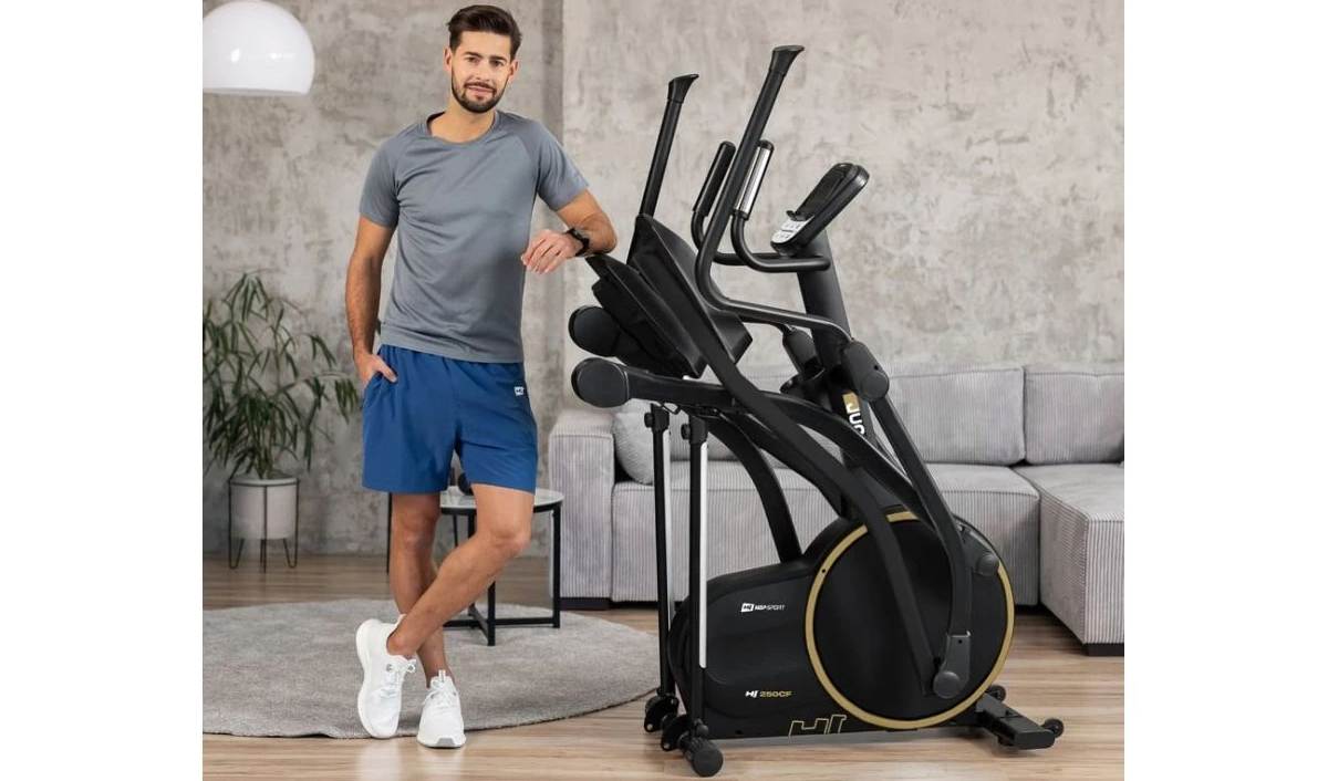 Орбитрек Hop-Sport HS-250CF Jucon Черно-Золотой 8