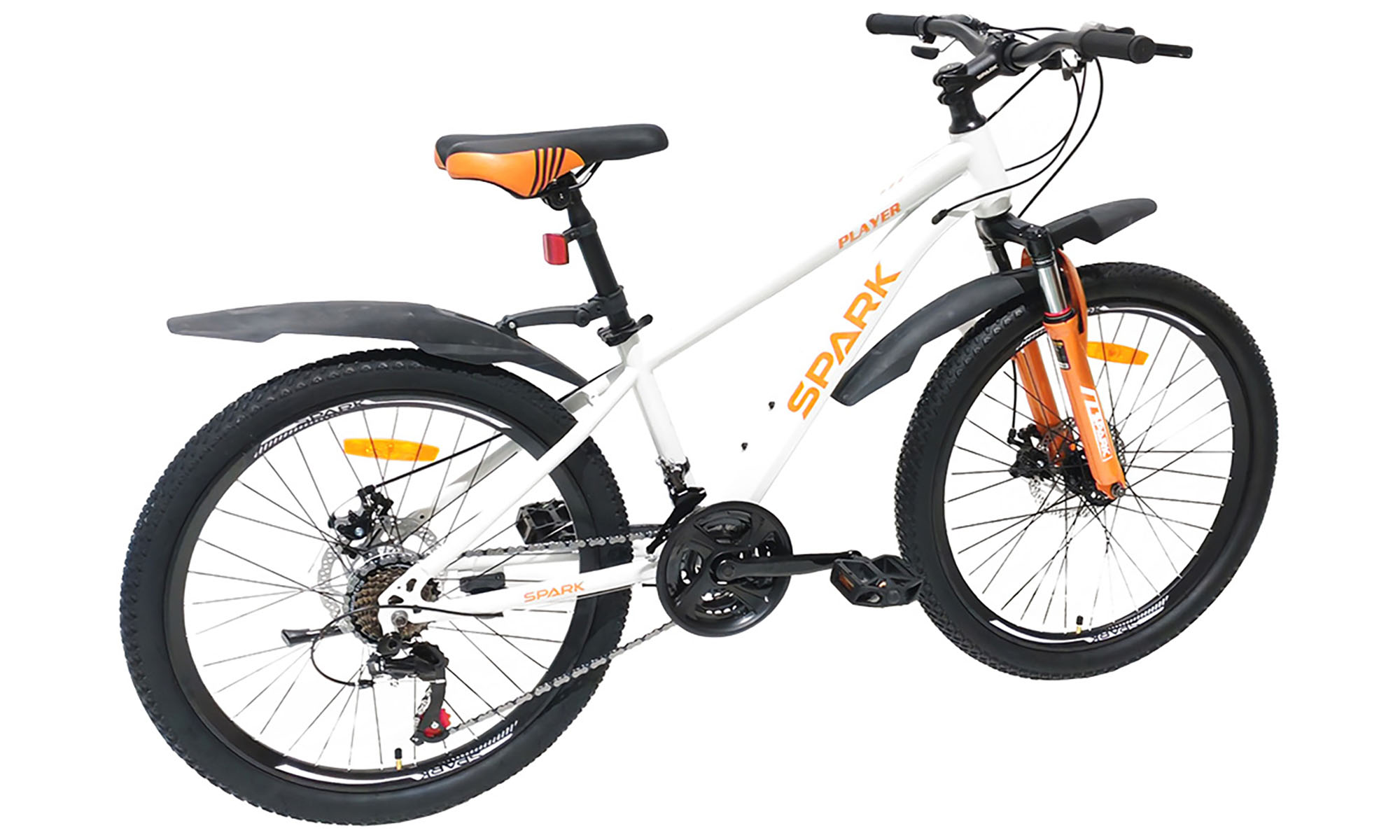 Велосипед SPARK PLAYER 24", розмір XS, рама 13", рік 2025, білий 2