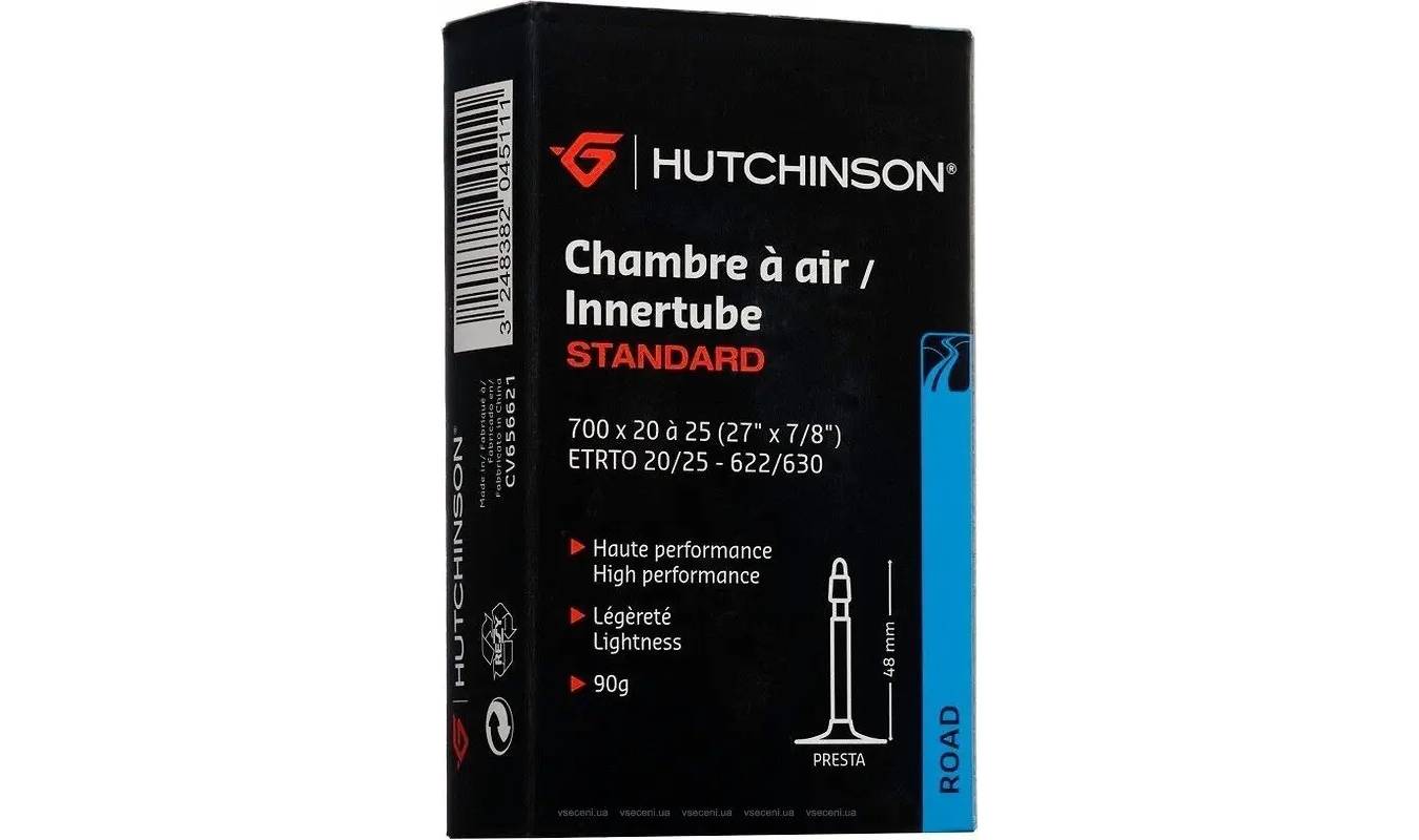 Фотографія Камера HUTCHINSON TUBE 700x25-30 VF