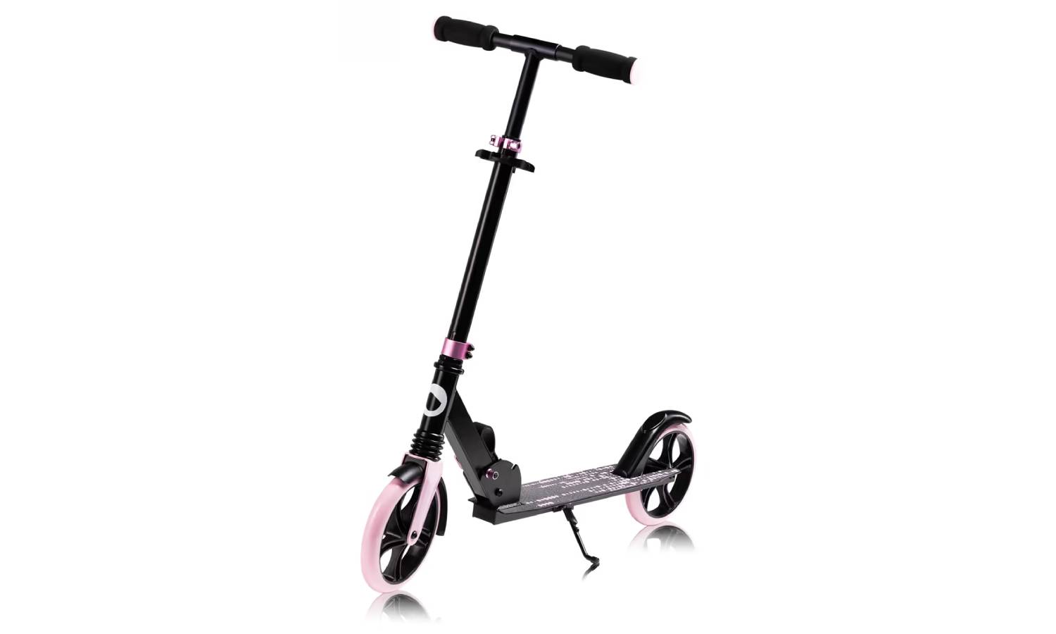 Детский самокат Lionelo Luca BLACK CARBON PINK 10