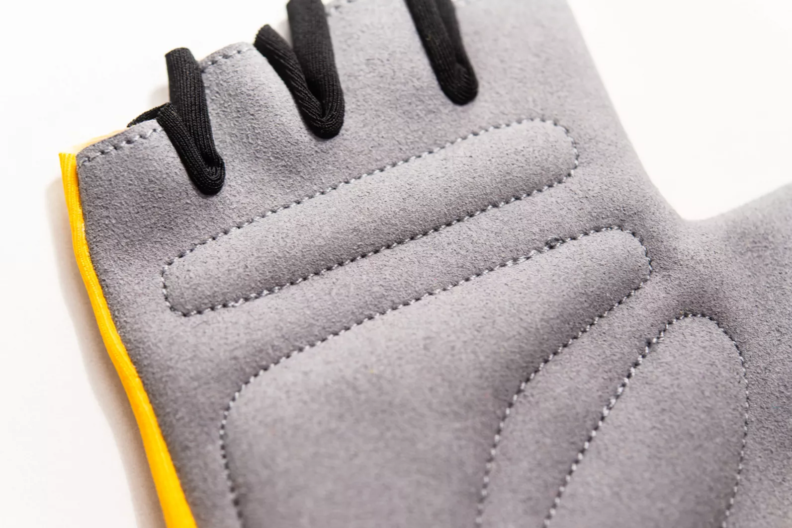 Перчатки детские Green Cycle FLASH без пальцев, желто-черные, размер XS 2