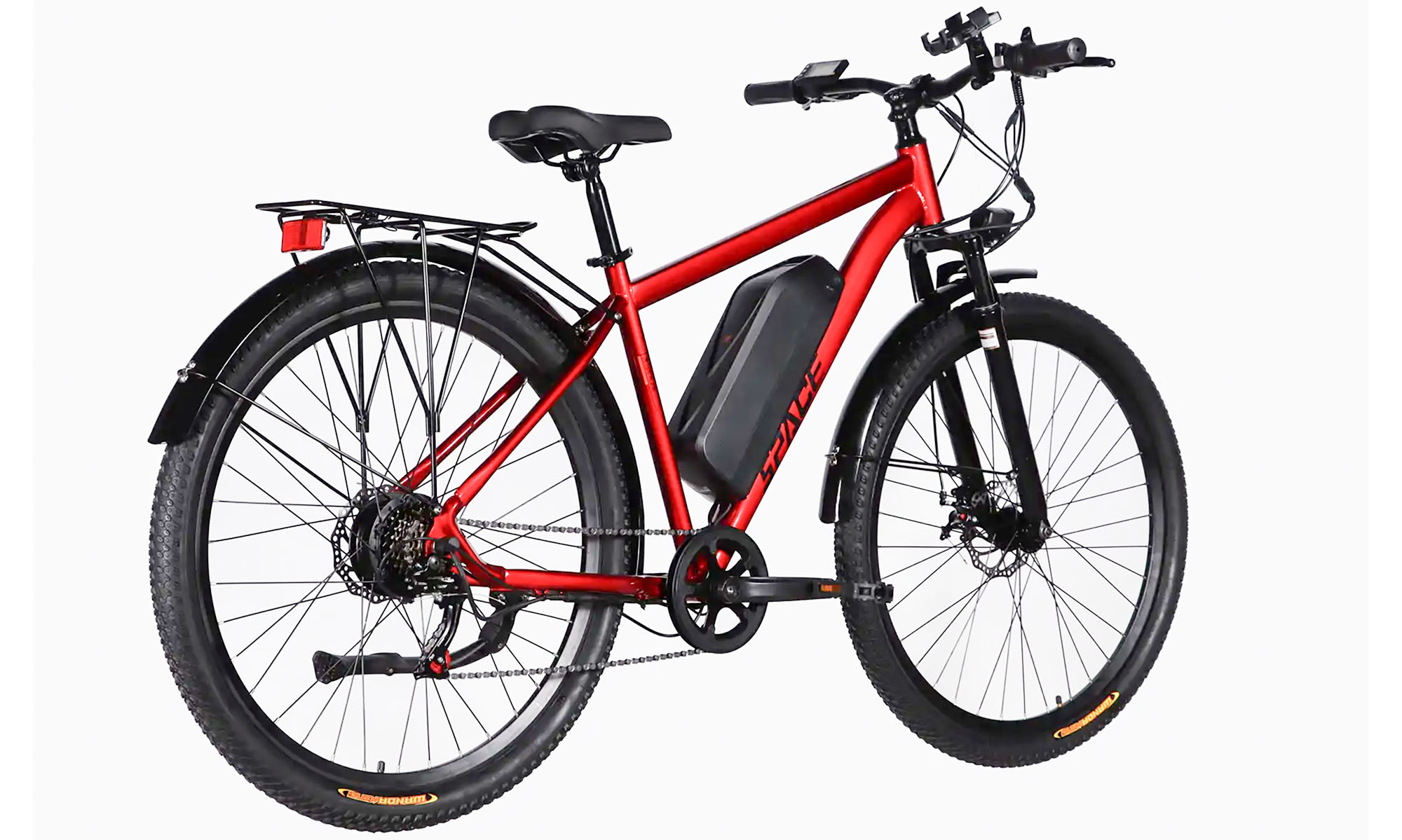 Велосипед с электроприводом SPACE SIRIUS DD FR 29", размер L, рама-19", 48B, 15.6А*ч, 500Вт, год 2026, красный 5