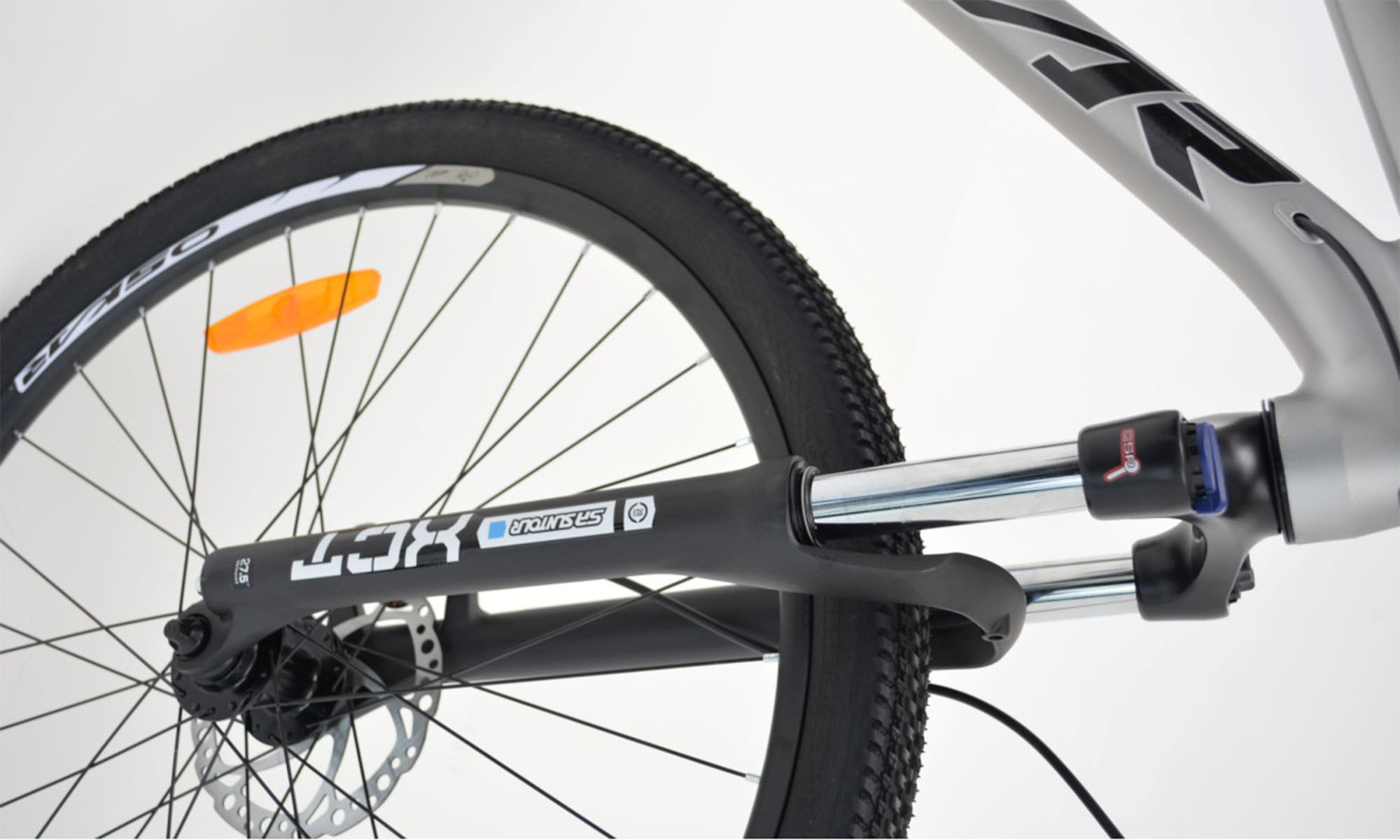 Велосипед Oskar Phantom 27.5", размер S, рама 16", год 2026, серый матовый 4 Велосипед Oskar Phantom 27.5", размер S, рама 16", год 2026, серый матовый 4