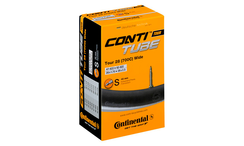 Фотография Камера Continental Tour Tube Wide 28" S42 RE [ ->62-622] 