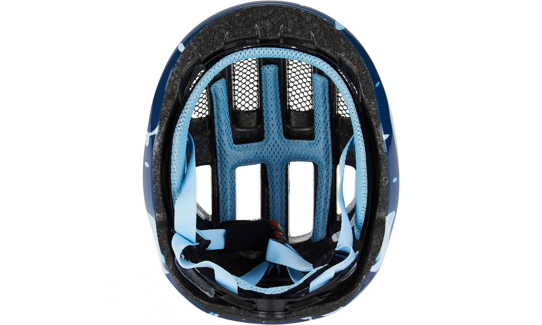 Велошлем детский ABUS SMILEY 3.0 Blue Whale, размер S (45-50 см), синий кит 3 Велошлем детский ABUS SMILEY 3.0 Blue Whale, размер S (45-50 см), синий кит 3