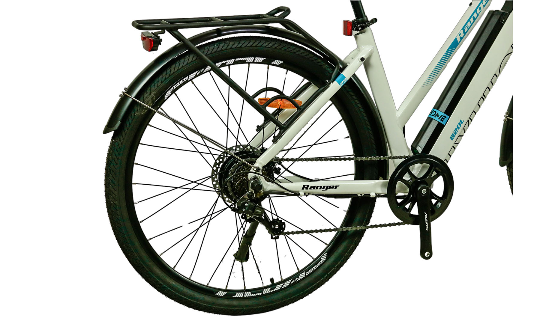 Електровелосипед Titan Alvas RANGER 820L 29" 17" Білий 3