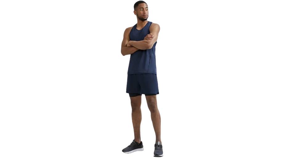 Шорти Craft ADV Essence 2-in-1 Stretch Shorts чоловічі, розмір S, сезон SS 21, синій 5 Шорти Craft ADV Essence 2-in-1 Stretch Shorts чоловічі, розмір S, сезон SS 21, синій 5