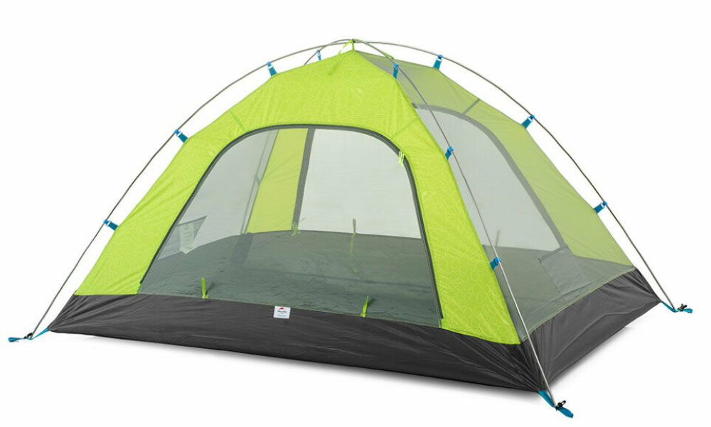 Намет тримісний Naturehike P-Series III (NH18Z033-P) 210T/65D, зелений 2