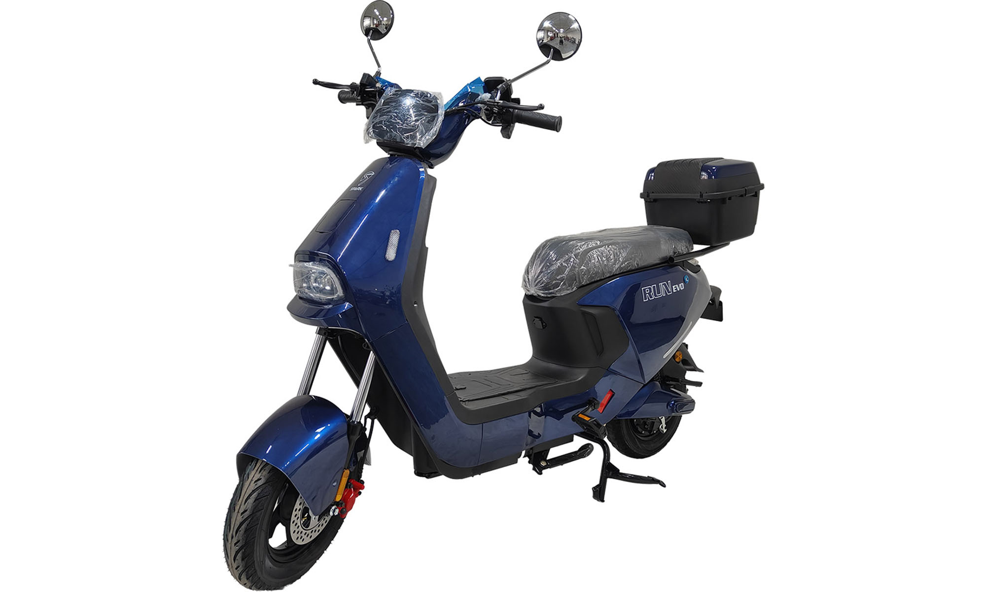 Велосипед с электромотором SPARK RUN EVO 10", размер One Size, рама 14", 72V/1200W/20Ah, год 2026, синий 2 Велосипед с электромотором SPARK RUN EVO 10", размер One Size, рама 14", 72V/1200W/20Ah, год 2026, синий 2