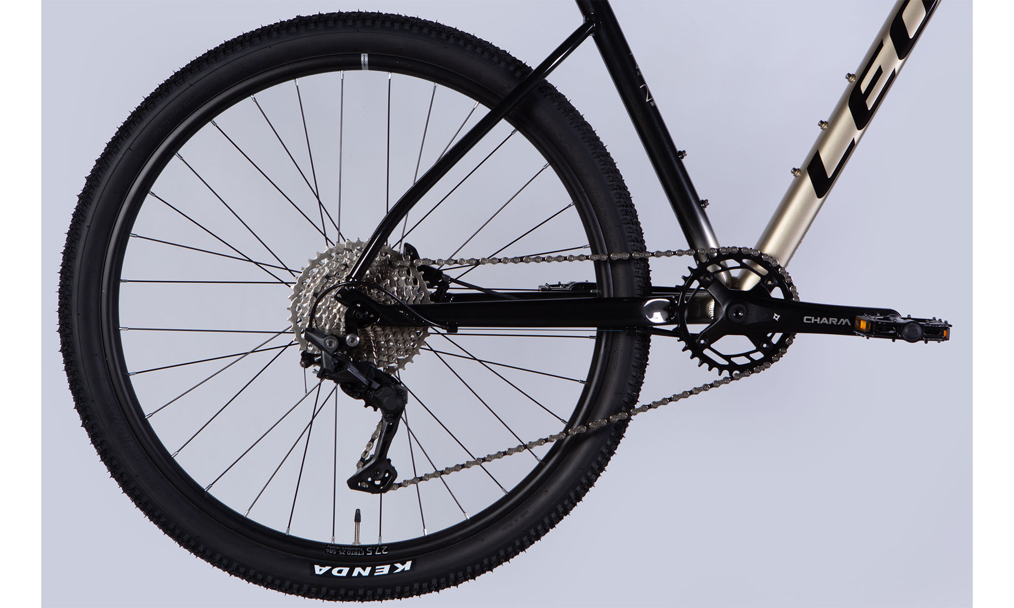 Велосипед Leon XC 75 HDD 27,5", размер L, рама 20", 2025, серебристый с черным  7