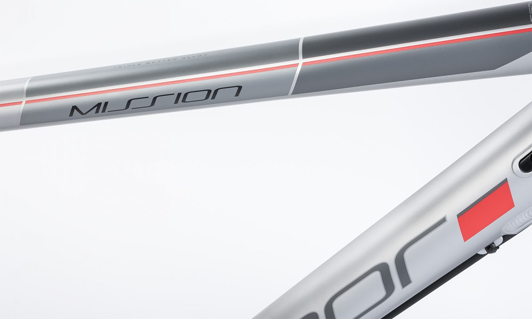 Велосипед AUTHOR Mission 29", 2024, розмір XL, рама 22", колір сріблястий (червоний) // чорний 9