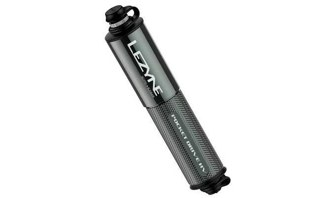 Ручной насос Lezyne Pocket Drive HV, 90psi, серый Ручной насос Lezyne Pocket Drive HV, 90psi, серый