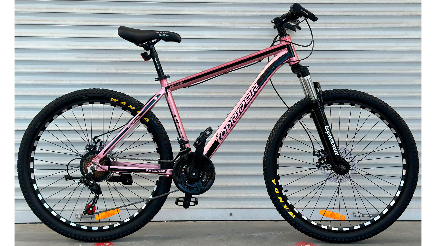 Фотографія Велосипед TopRider BREAK 680 29" розмір L 2022 Рожевий