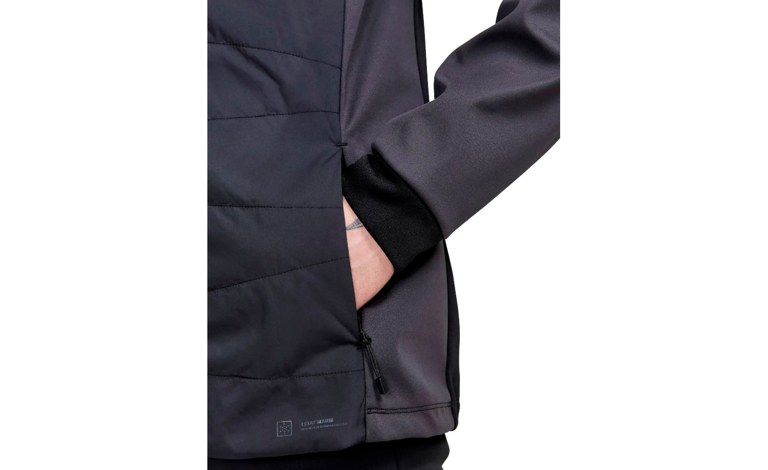 Фотографія Куртка Craft CORE NORDIC TRAINING INSULATE чоловіча, розмір М, сезон AW 22, чорний 2