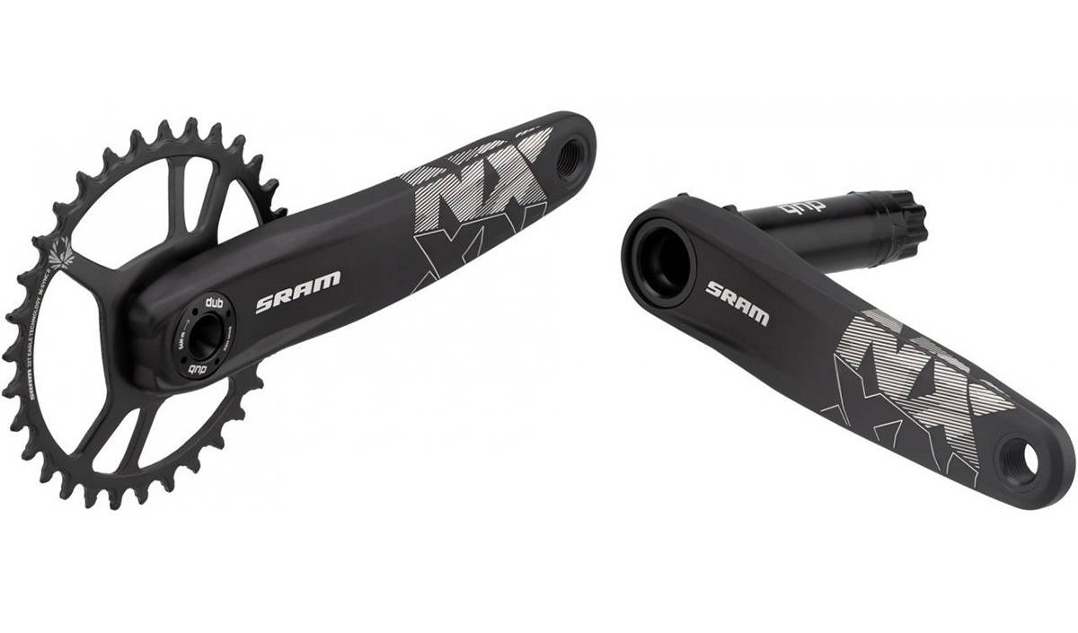 Шатуны SRAM NX Eagle DUB 12s 170 w Direct Mount 32t X-SYNC 2 Steel Chainring Black (DUB Cups/Bearings Not Included) 4