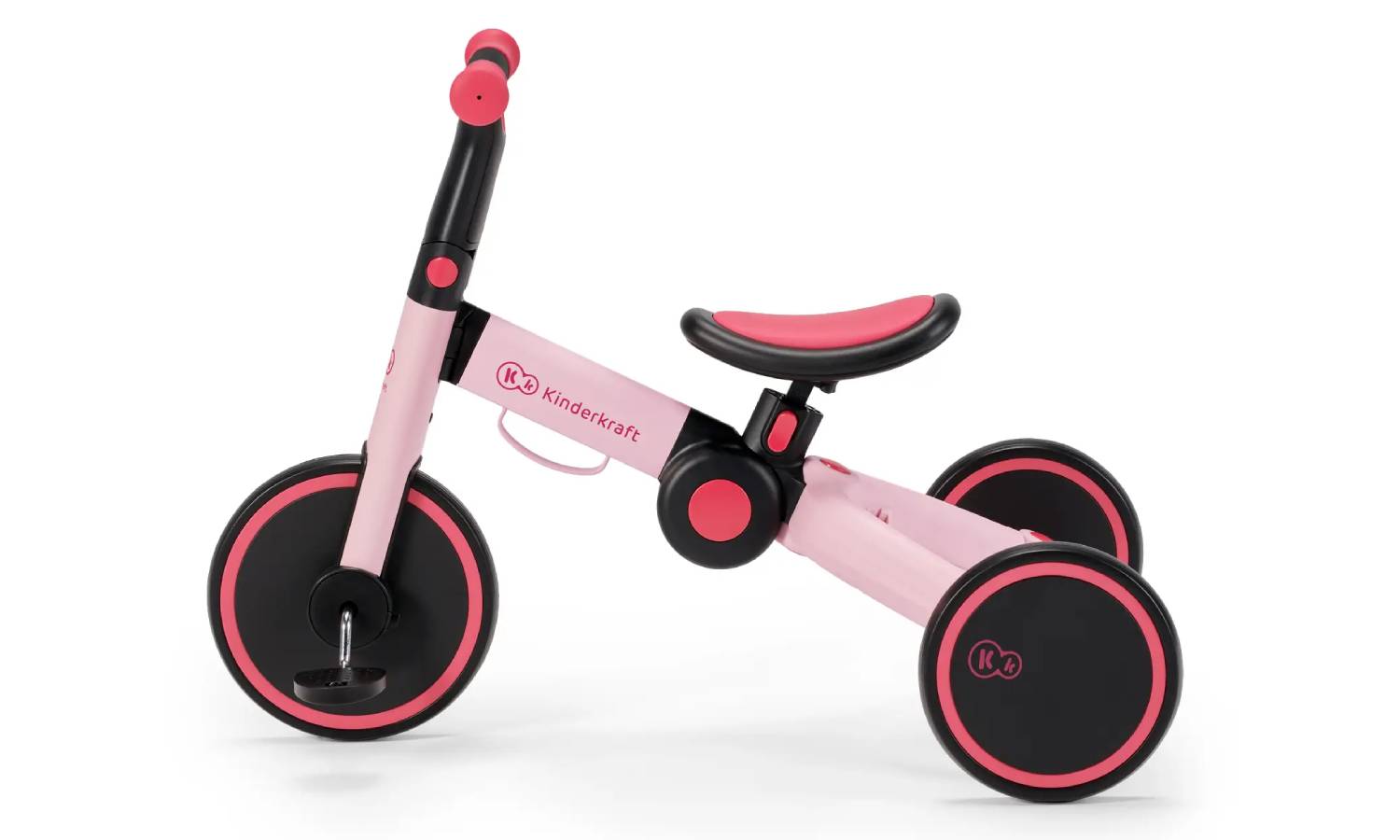 Трехколесный велосипед 3 в 1 Kinderkraft 4TRIKE Candy Pink 4 Трехколесный велосипед 3 в 1 Kinderkraft 4TRIKE Candy Pink 4
