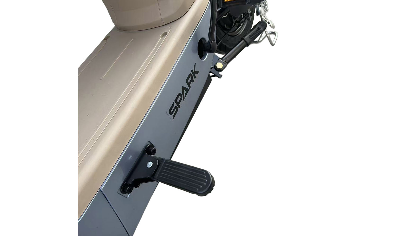 Велосипед с электромотором SPARK AMP 14", 48V/800W/25Ah, год 2026, серый 2